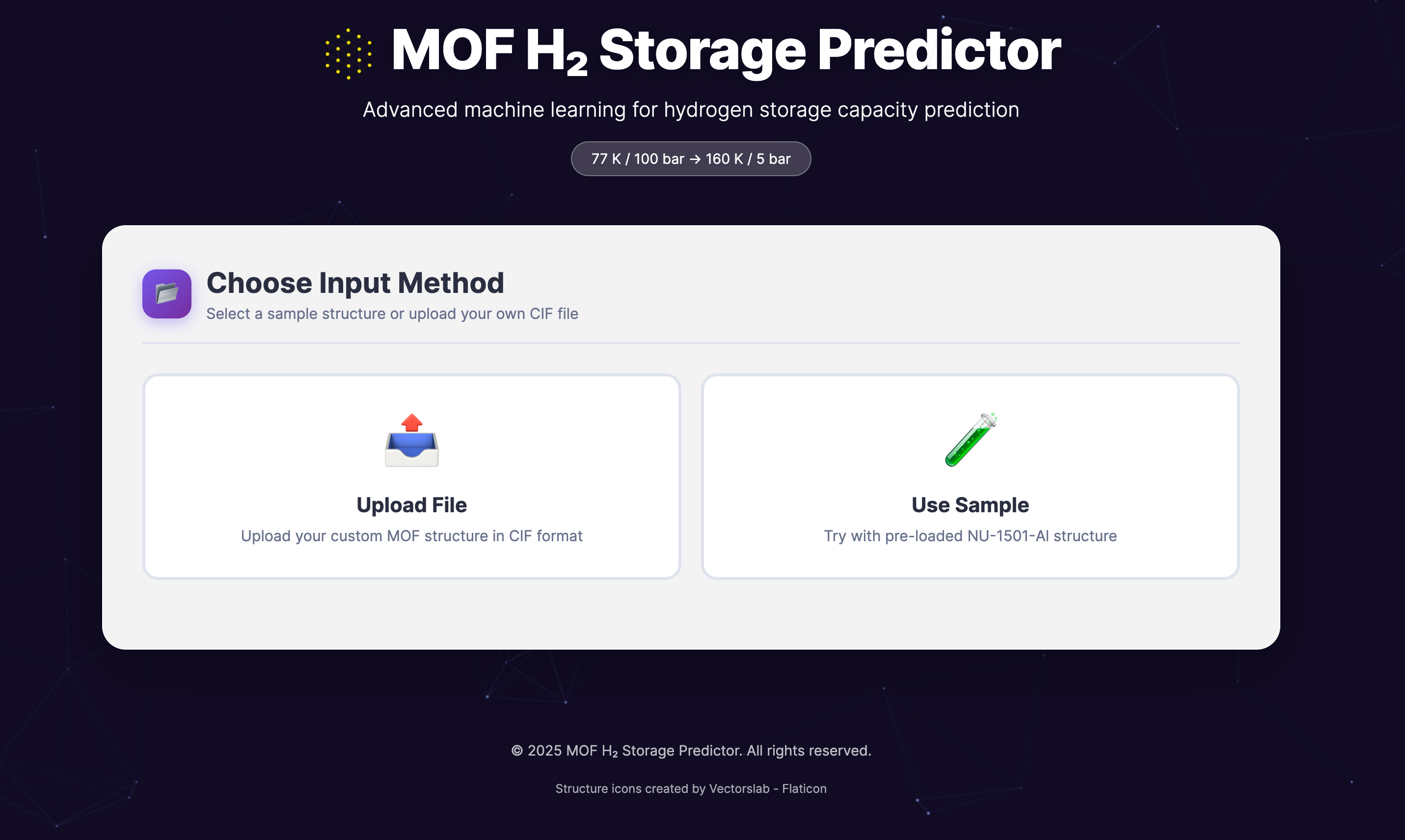 MOF H₂ Storage Predictor: A Deep Learning–Driven Hydrogen Storage Prediction Tool